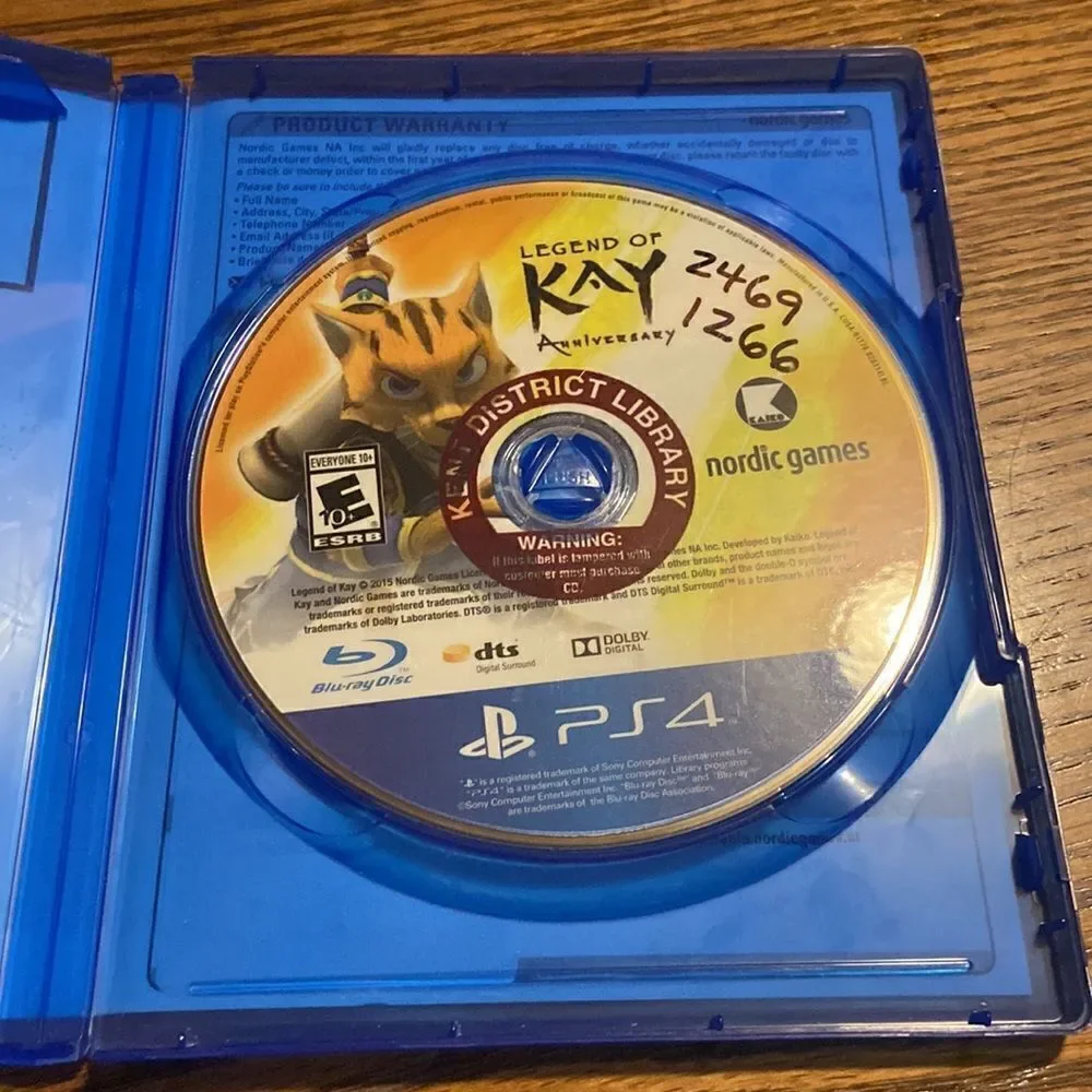 PS4 Legend of Kay anniversary video game - Picture 2 of 3